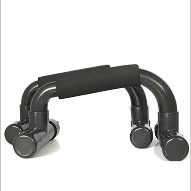 Home Fitness H-type Push-up Brackets Push Up Bars Strength Training Non-Slip Sturdy Structure Portable for Home Fitness Training,