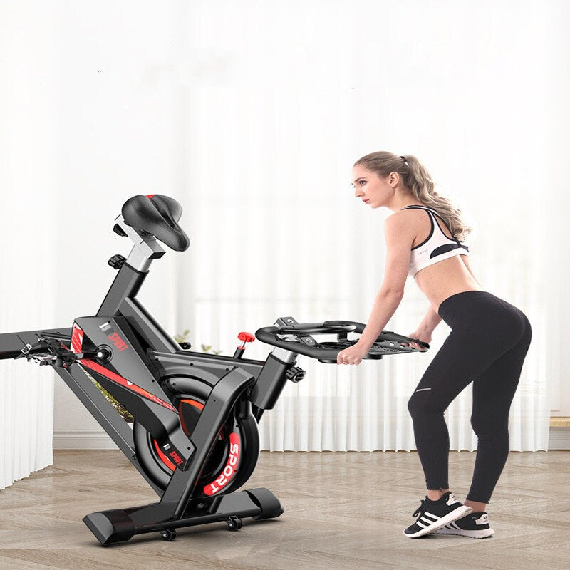 Indoor Cycling Bike Stationary Bike Cycle Bike with Ipad Mount Exercise Bike Cycling Stationary Multi-Grip Handlebar