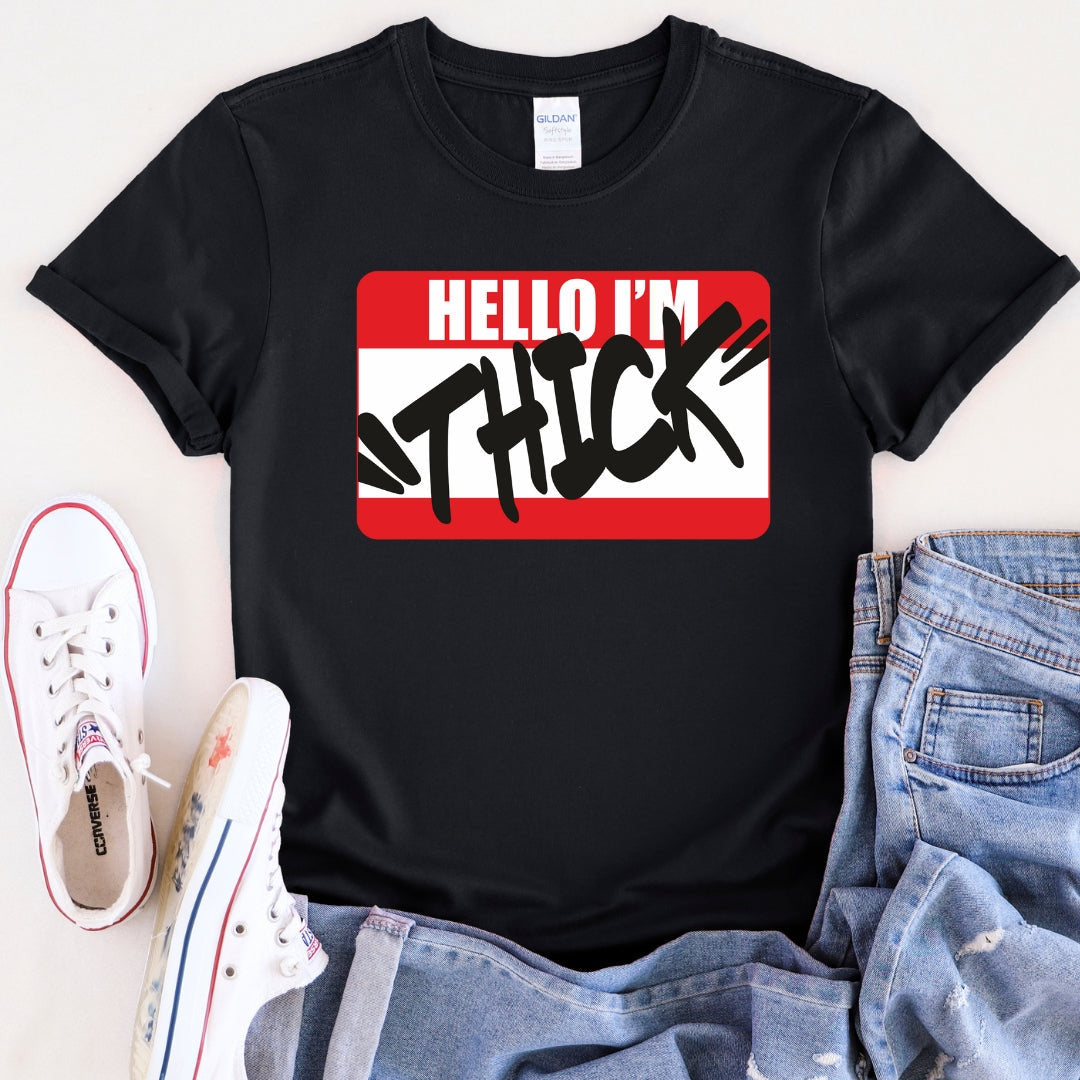 Women's Classic-Fit Short-Sleeve Crew Neck T-Shirt Print Short Sleeve