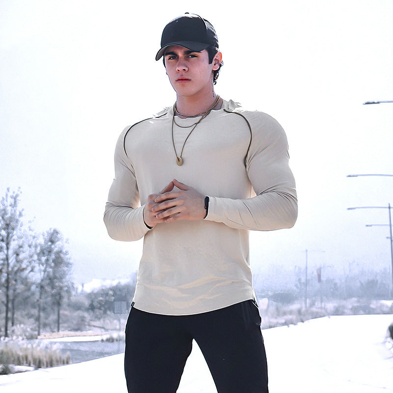 Men's Sports Athletic Long Sleeve Compression Shirt