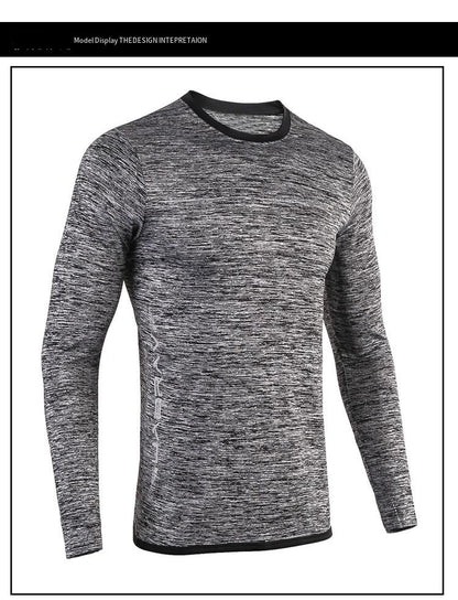 Long Sleeve Tee Shirts for Men - Quick Dry Moisture Wicking Sun Protection Long Sleeve T-Shirt for Workout Running
Outdoor Sports Fitness Wear Sportswear Long Sleeved Men's Basketball Compression Shirt