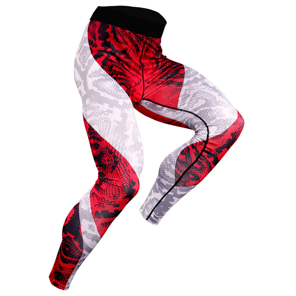 Men's Fitness Running Sports Training Compression Pants
