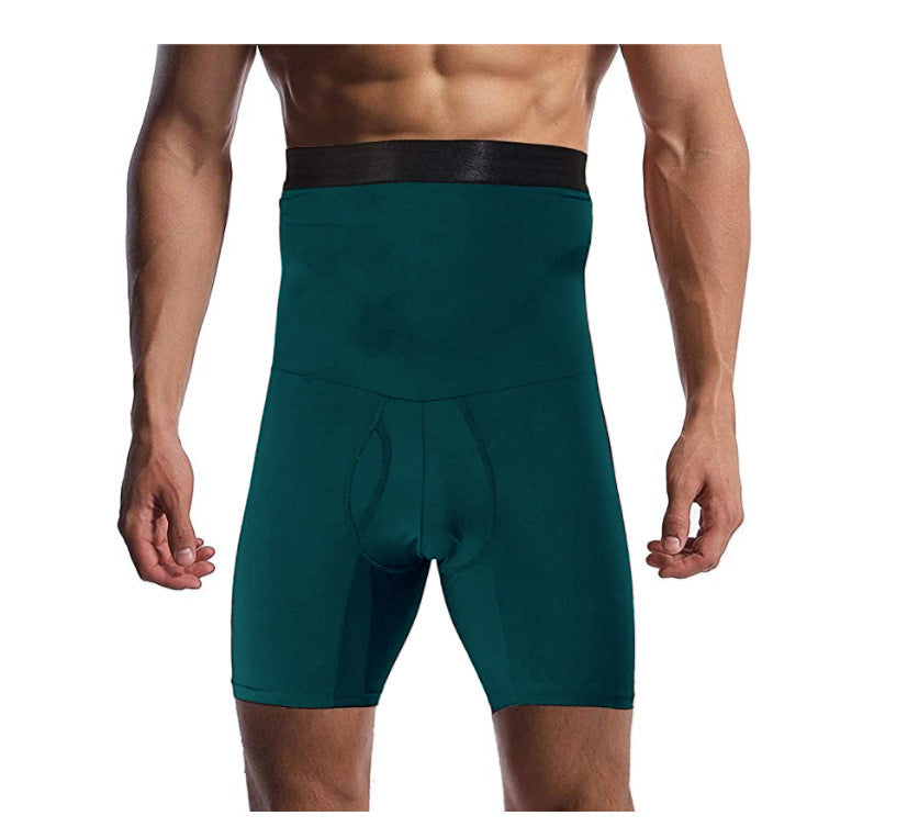 Men's Shapewear High Waist Trainer Briefs Men's shaping control boxer briefs