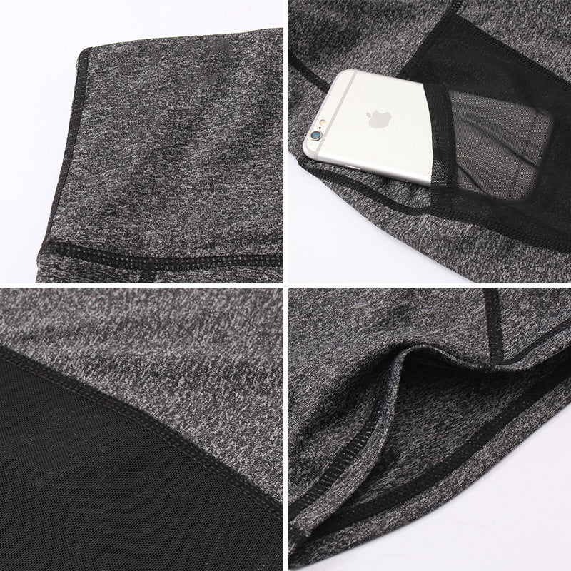 Mesh pocket yoga pants