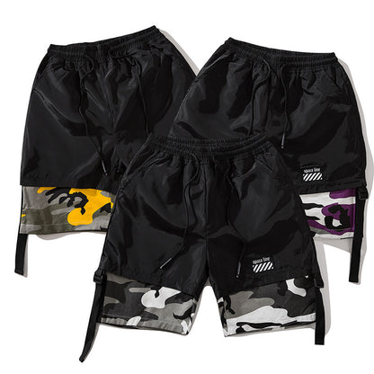 Mens Running Shorts，Workout Running Shorts for Men，2-in-1 Stealth Shorts，7-Inch Gym Yoga Outdoor Sports Shorts
