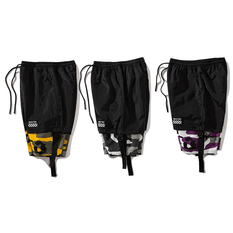 Mens Running Shorts，Workout Running Shorts for Men，2-in-1 Stealth Shorts，7-Inch Gym Yoga Outdoor Sports Shorts