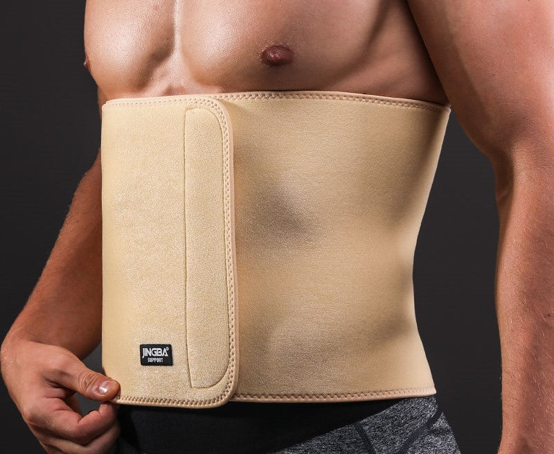 Mens Sports Fitness Waist Belt Waist Trimmer Belt Slim Body Sweat Wrap