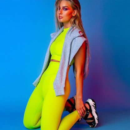 Vest Yoga Fitness Fashion Set