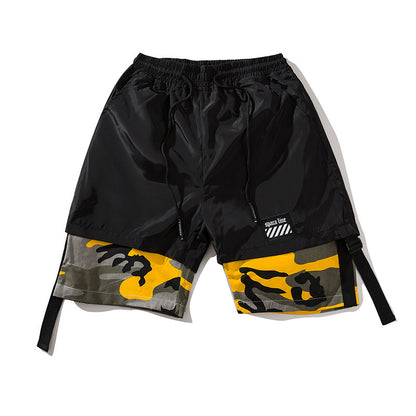 Mens Running Shorts，Workout Running Shorts for Men，2-in-1 Stealth Shorts，7-Inch Gym Yoga Outdoor Sports Shorts