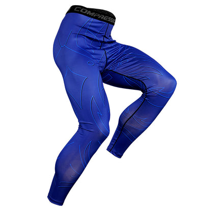 Men's Fitness Running Sports Training Compression Pants