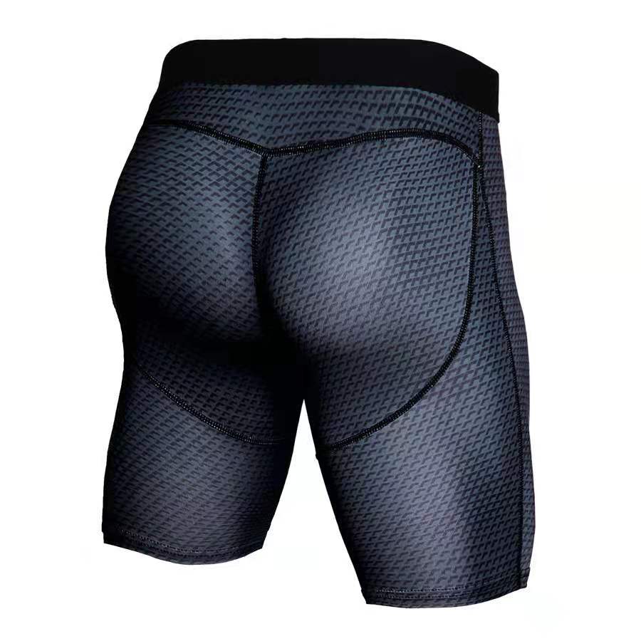 SNAKE  COMPRESSION SHORTS Compression Shorts Men Spandex Sport Shorts Athletic Workout Running Performance Underwear