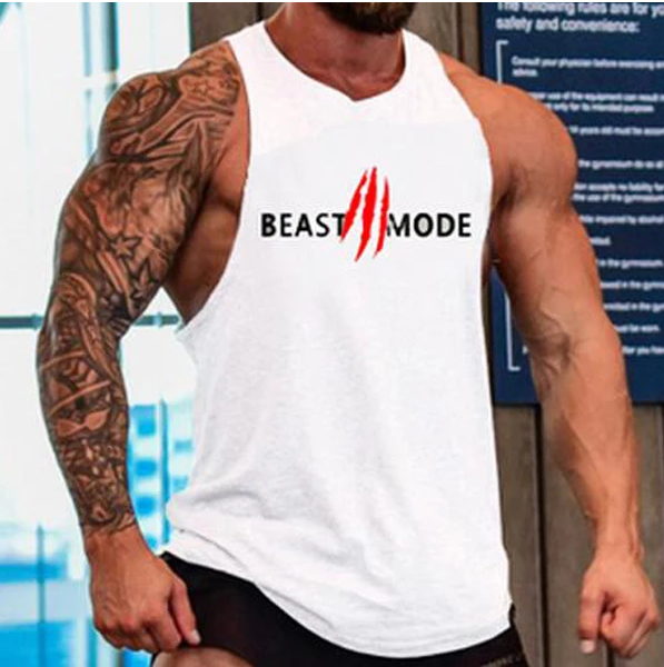 Tank Top Soft Performance Boxing Gym Shirts Plain Muscle Tee