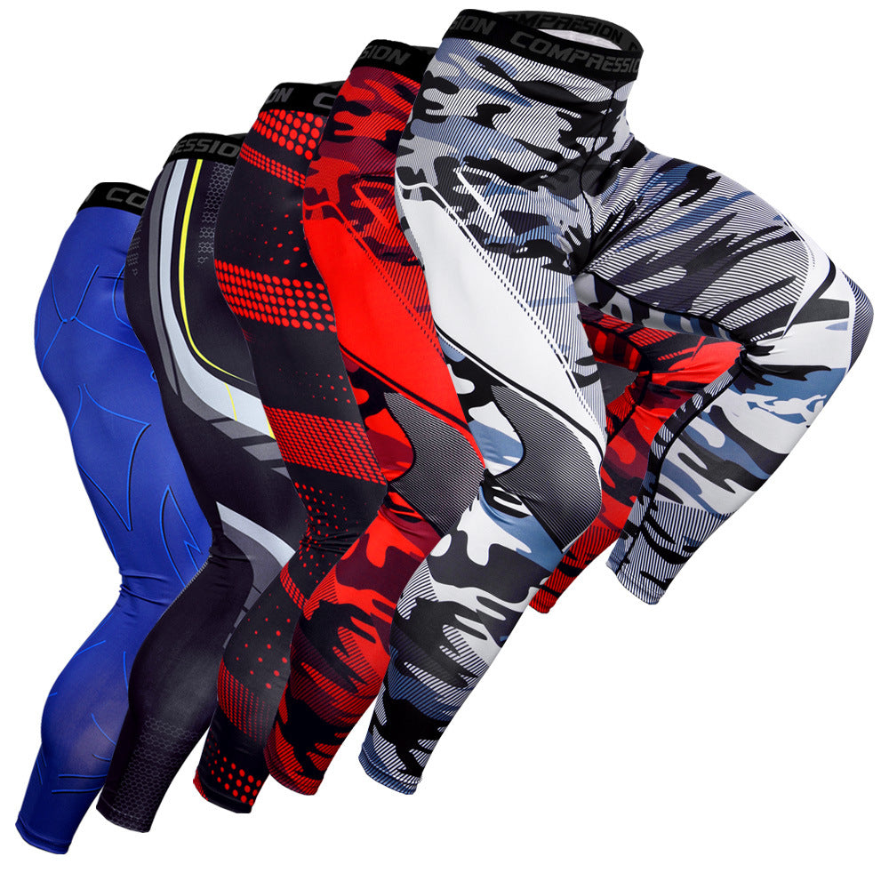 Men's Fitness Running Sports Training Compression Pants