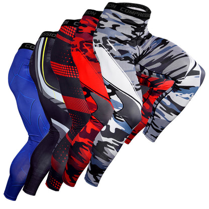 Men's Fitness Running Sports Training Compression Pants