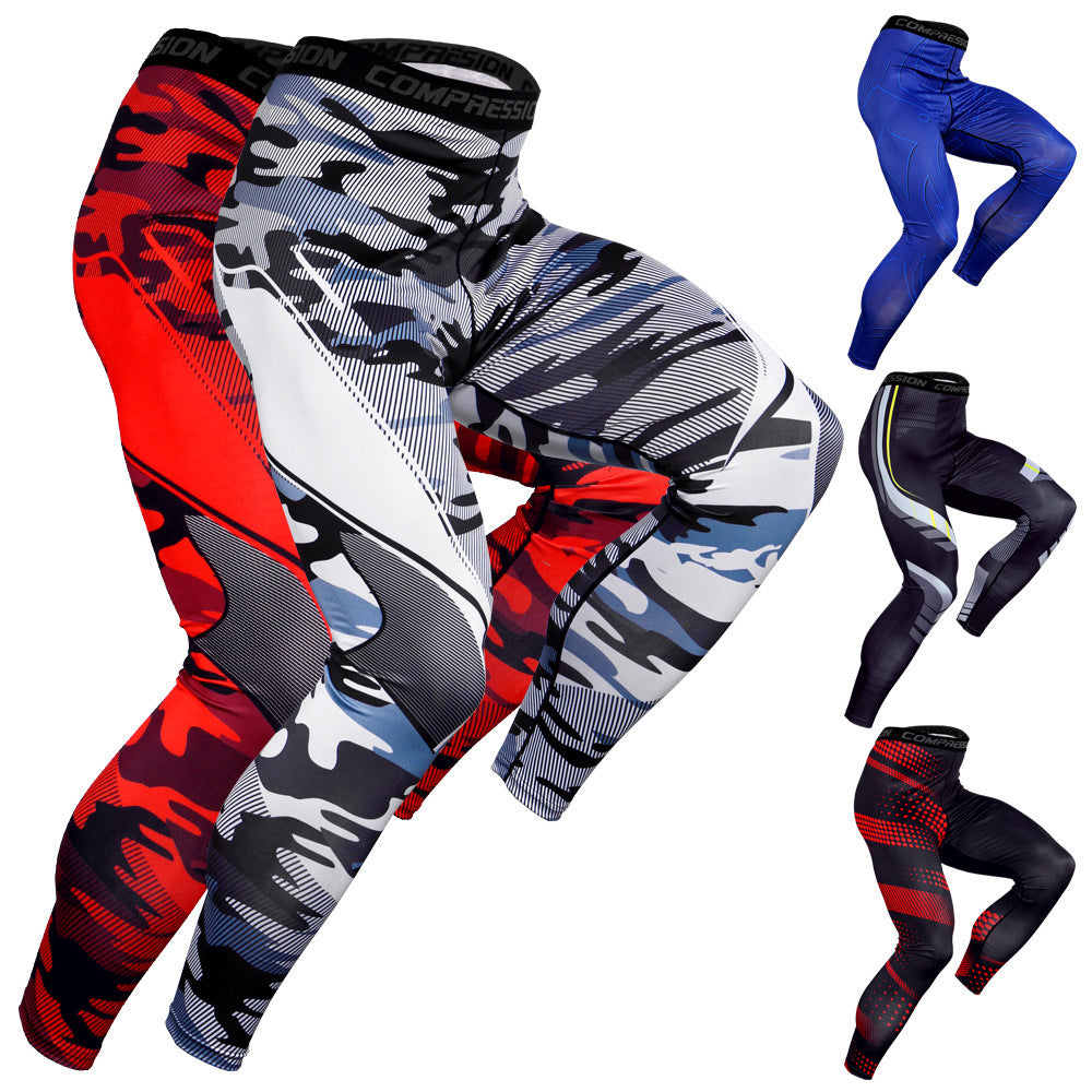 Men's Fitness Running Sports Training Compression Pants