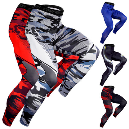 Men's Fitness Running Sports Training Compression Pants