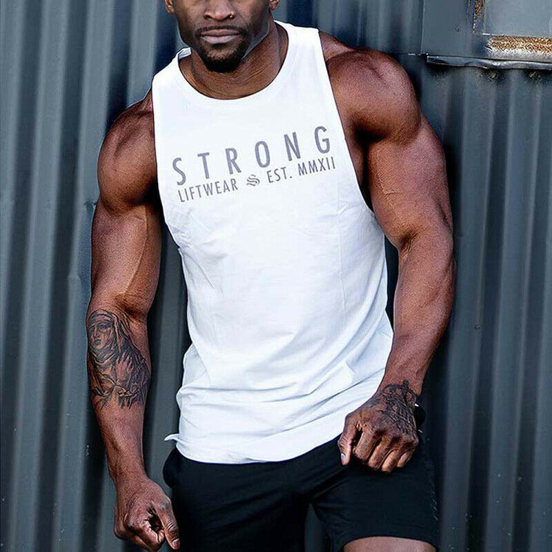 Men's  Athletic Muscle Tank Tops for Gym Workout Running Exercise