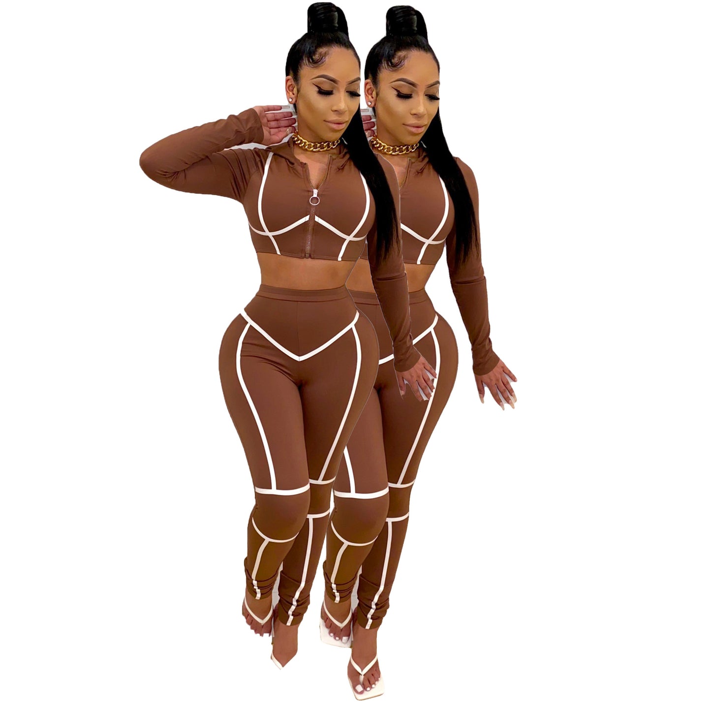 Two Piece Sportswear Yoga Outfit