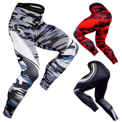 Men's Fitness Running Sports Training Compression Pants