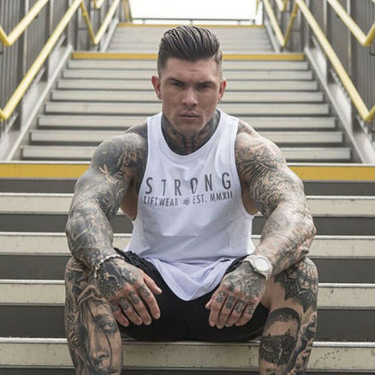 Men's  Athletic Muscle Tank Tops for Gym Workout Running Exercise