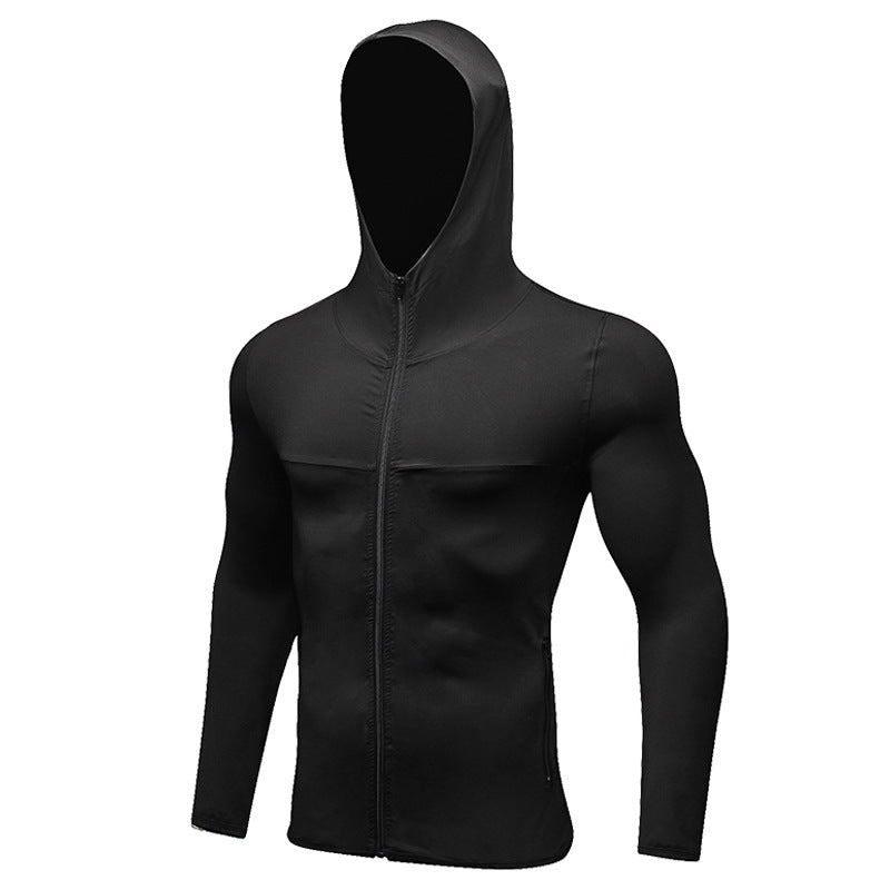 Men's Athletic Fit Hoodie for Men Full Zip Hoodie