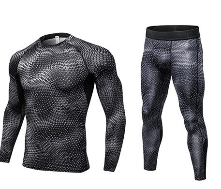 Compression Cool Dry Sports Tights Set