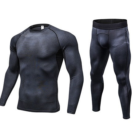 Compression Cool Dry Sports Tights Set