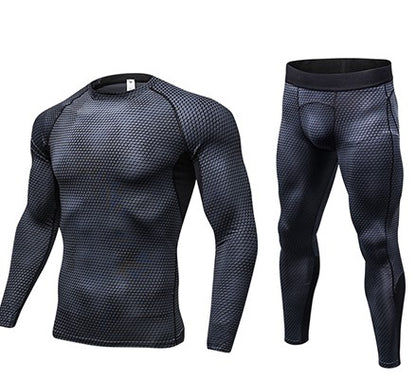 Compression Cool Dry Sports Tights Set