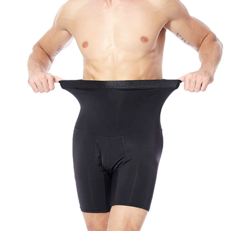 Men's Shapewear High Waist Trainer Briefs Men's shaping control boxer briefs