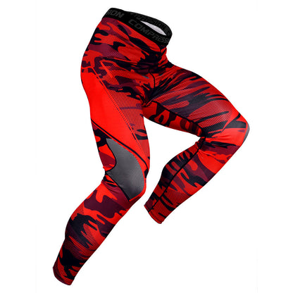 Men's Fitness Running Sports Training Compression Pants