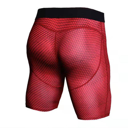 SNAKE  COMPRESSION SHORTS Compression Shorts Men Spandex Sport Shorts Athletic Workout Running Performance Underwear