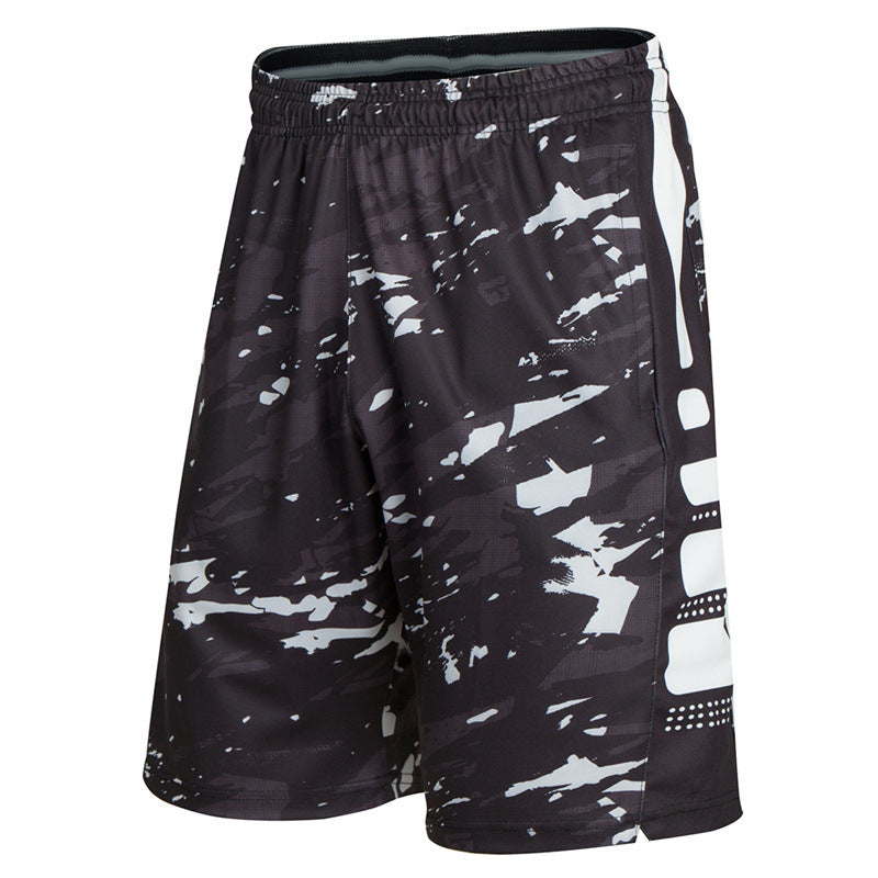 Men's Dry-Fit Sweat Resistant Active Athletic Performance Shorts