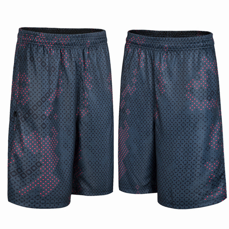 Men's Dry-Fit Sweat Resistant Active Athletic Performance Shorts