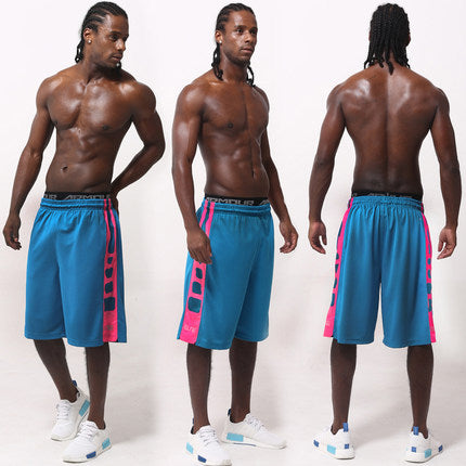 Men's Dry-Fit Sweat Resistant Active Athletic Performance Shorts