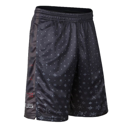 Men's Dry-Fit Sweat Resistant Active Athletic Performance Shorts