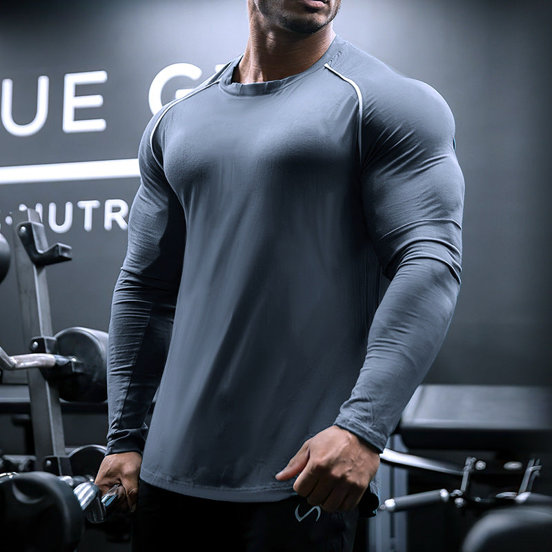 Men's Sports Athletic Long Sleeve Compression Shirt