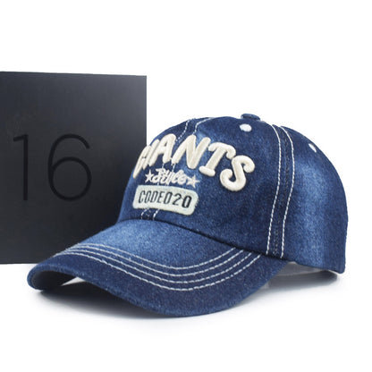 Women's Alphabet Embroidered Outdoor Sports Hat