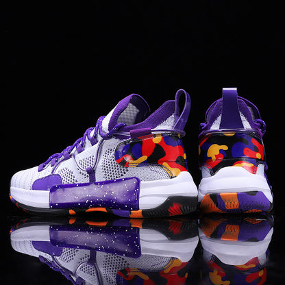 Mens Fashion Breathable Wear-resistant Shock-absorbing  Sports Casual Shoes