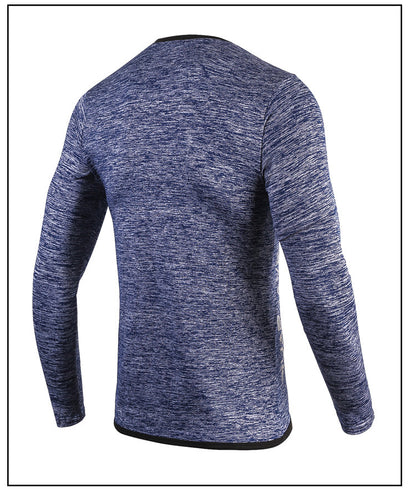 Long Sleeve Tee Shirts for Men - Quick Dry Moisture Wicking Sun Protection Long Sleeve T-Shirt for Workout Running
Outdoor Sports Fitness Wear Sportswear Long Sleeved Men's Basketball Compression Shirt