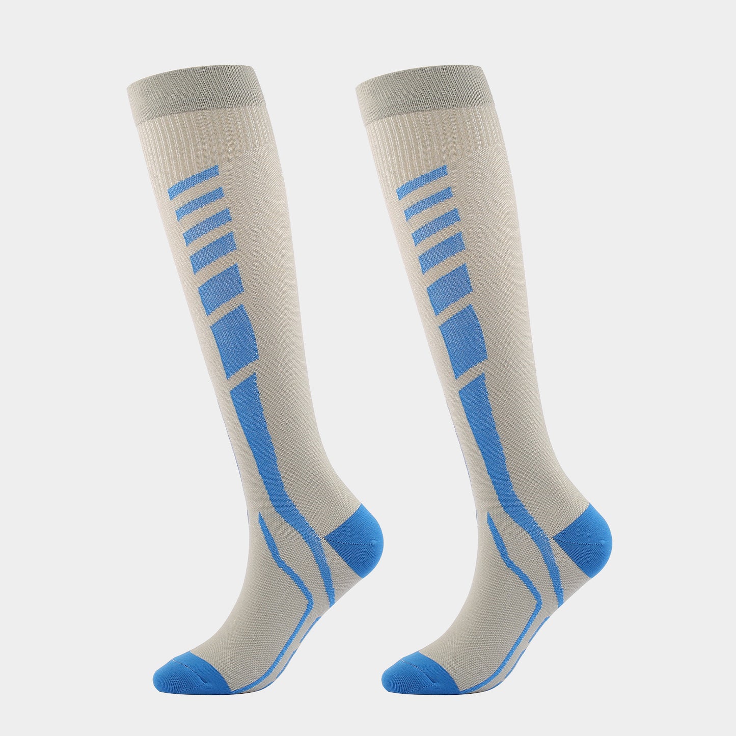 Sports Compression Socks, Elastic Long Tube Compression Socks