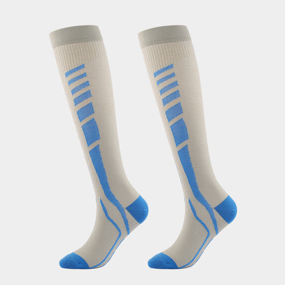 Sports Compression Socks, Elastic Long Tube Compression Socks
