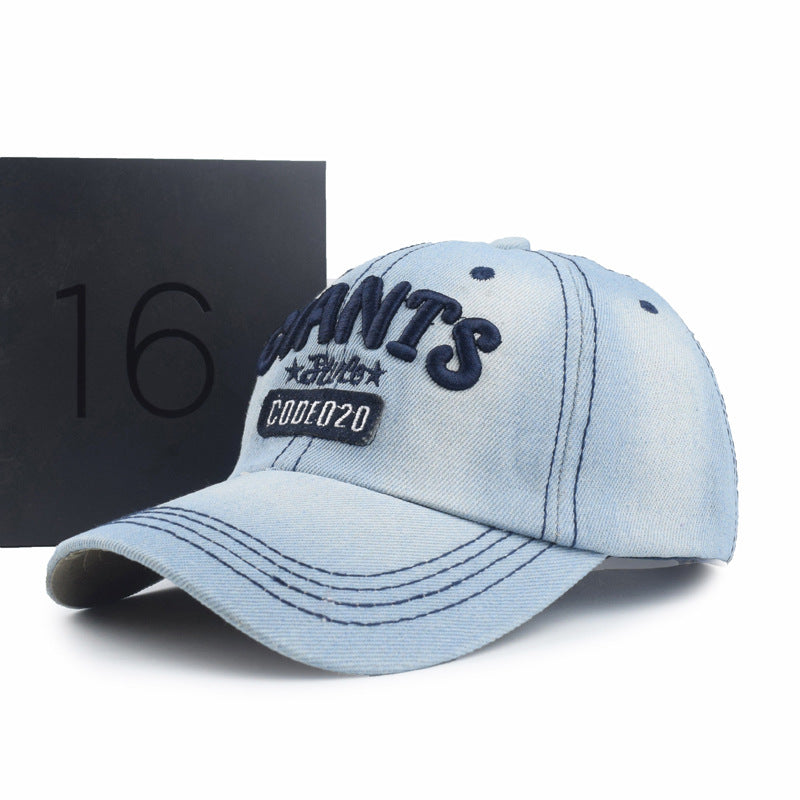 Women's Alphabet Embroidered Outdoor Sports Hat