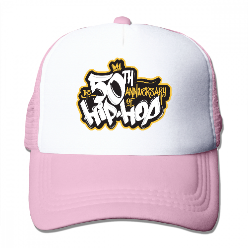 Trucker Hat Hip Hop 50th Anniversary Commemorative Trucker Cap - Mesh Baseball SnapBack Cap Mesh Hat