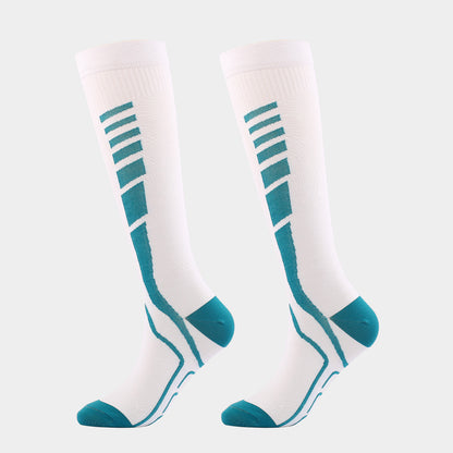 Sports Compression Socks, Elastic Long Tube Compression Socks