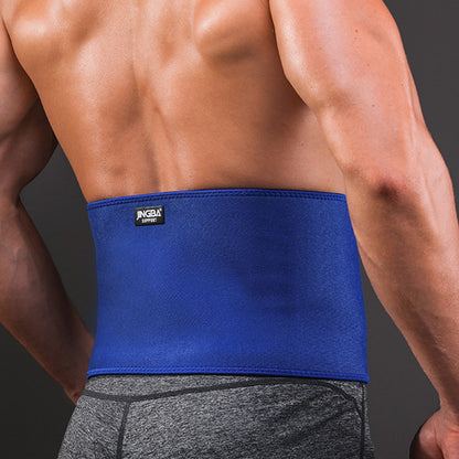 Mens Sports Fitness Waist Belt Waist Trimmer Belt Slim Body Sweat Wrap