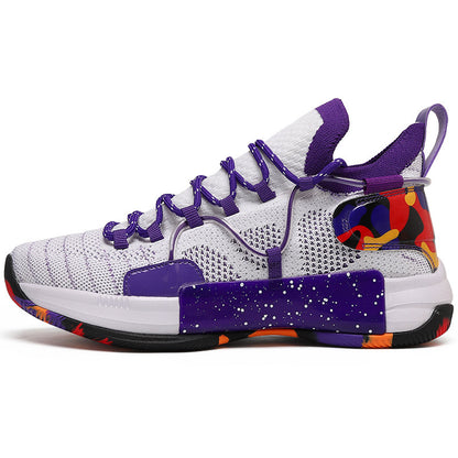 Mens Fashion Breathable Wear-resistant Shock-absorbing  Sports Casual Shoes