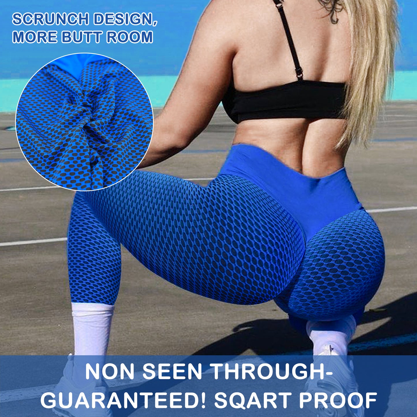 Leggings Women Butt Lifting Workout Tights Sports High Waist Yoga Pants