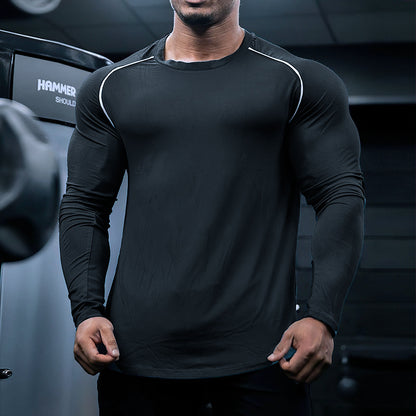 Men's Sports Athletic Long Sleeve Compression Shirt