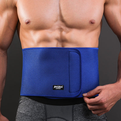 Mens Sports Fitness Waist Belt Waist Trimmer Belt Slim Body Sweat Wrap