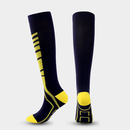 Sports Compression Socks, Elastic Long Tube Compression Socks